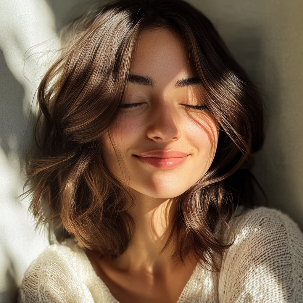 A smiling young woman | Source: no source