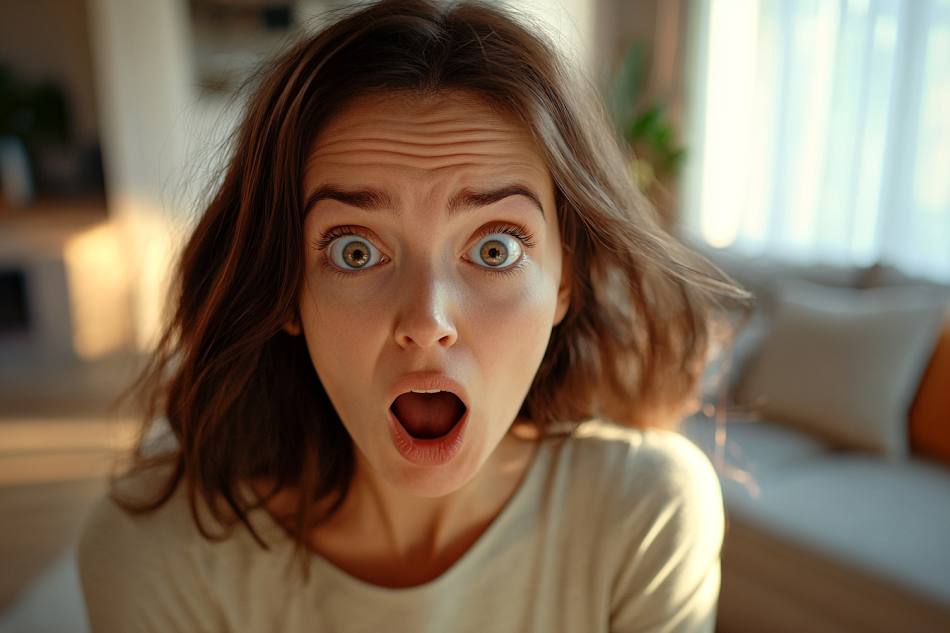 A shocked woman | Source: no source