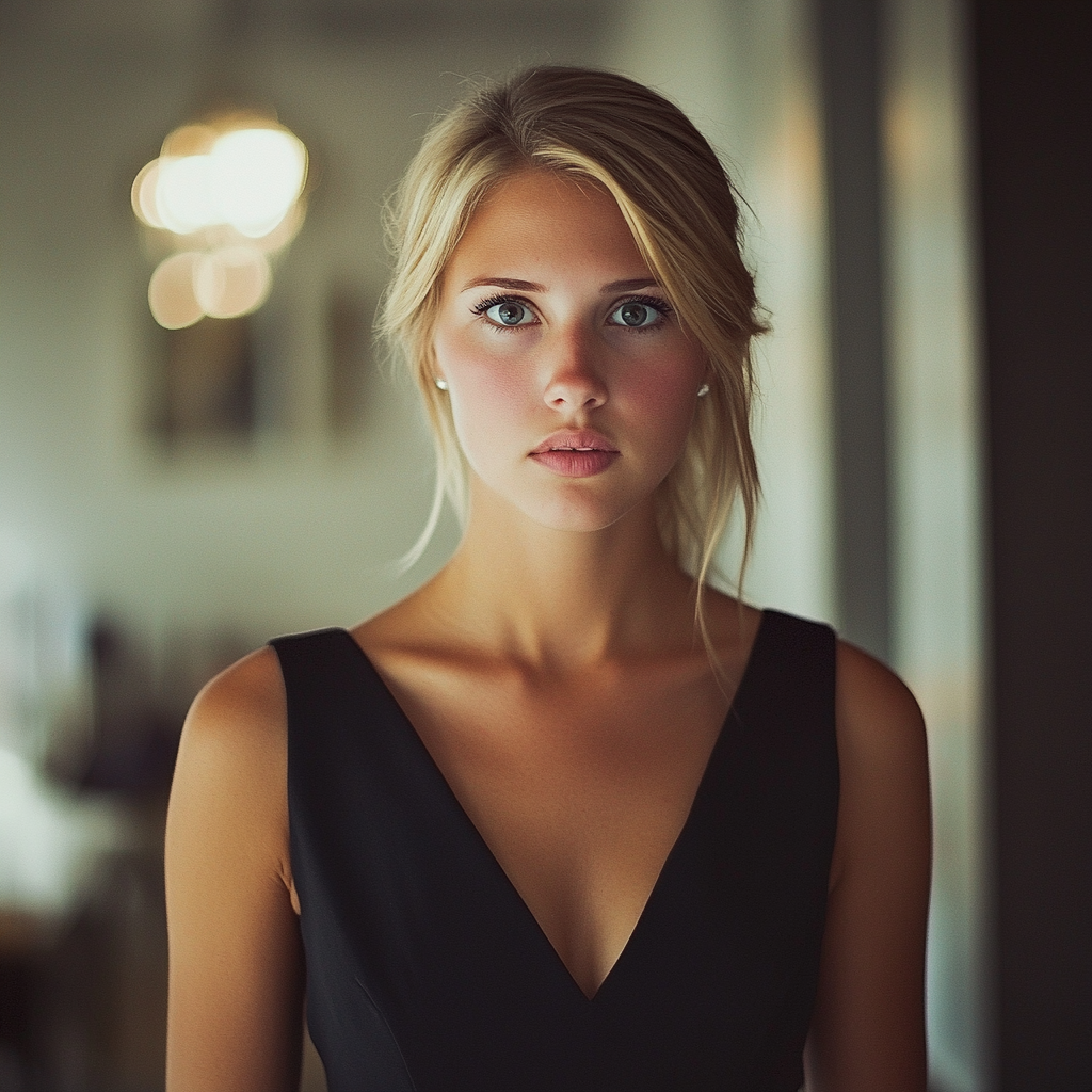 A close up of a young woman | Source: No source