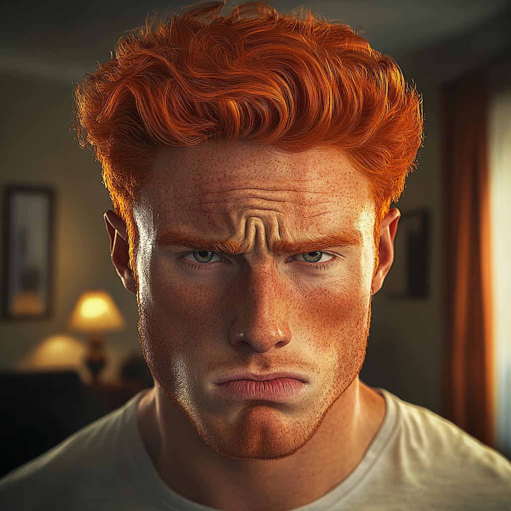 An annoyed young man | Source: No source