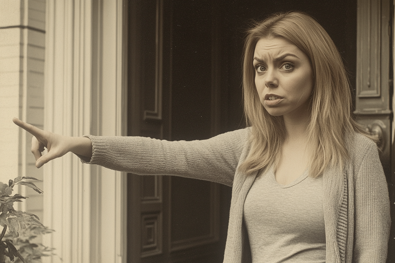 A woman speaking sternly to someone | Source: No source