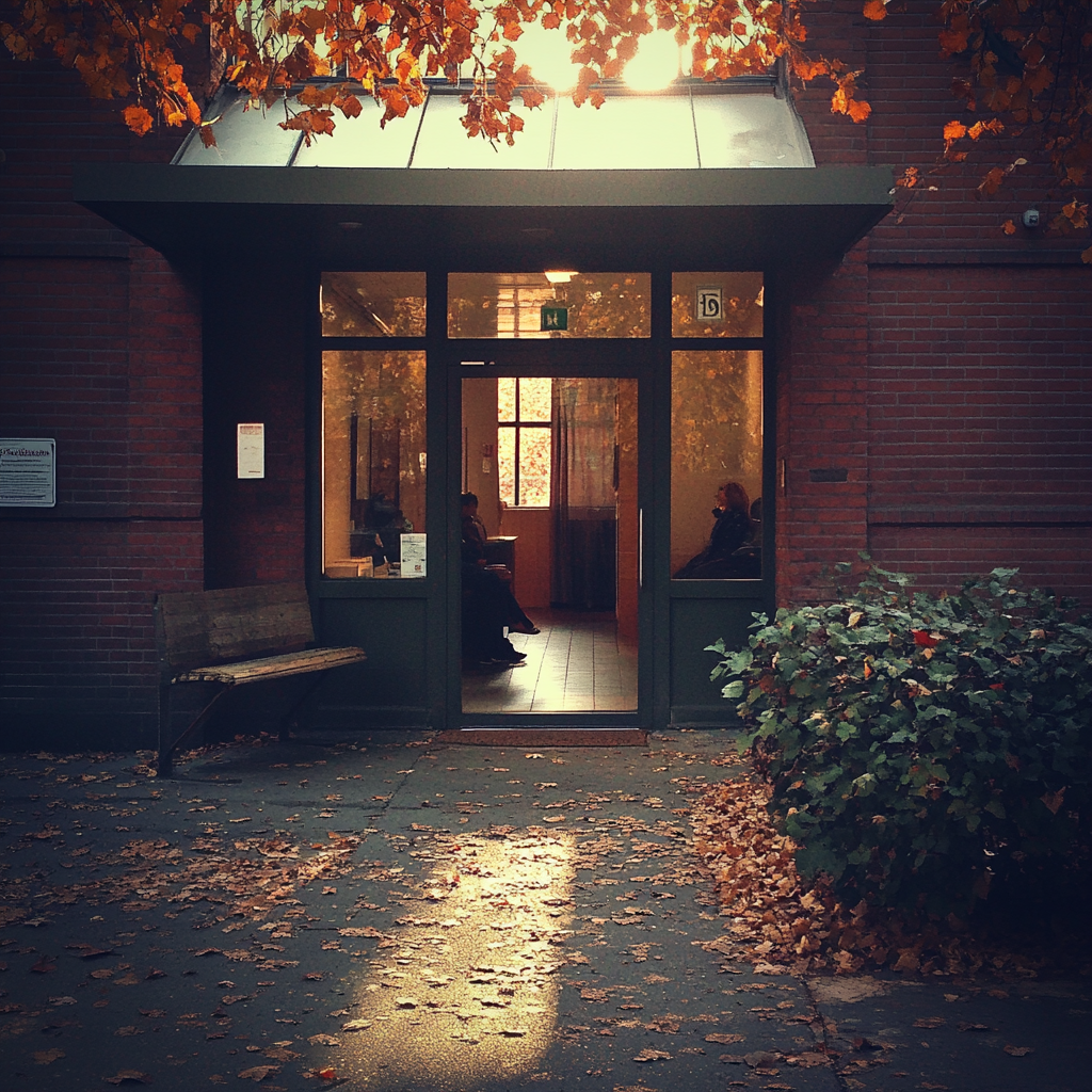The exterior of a woman's shelter | Source: No source