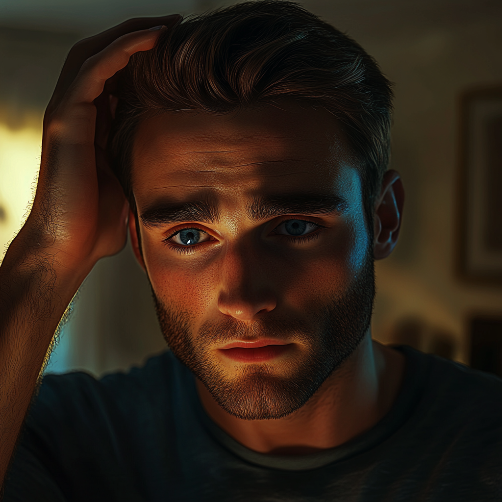 A puzzled man | Source: No source