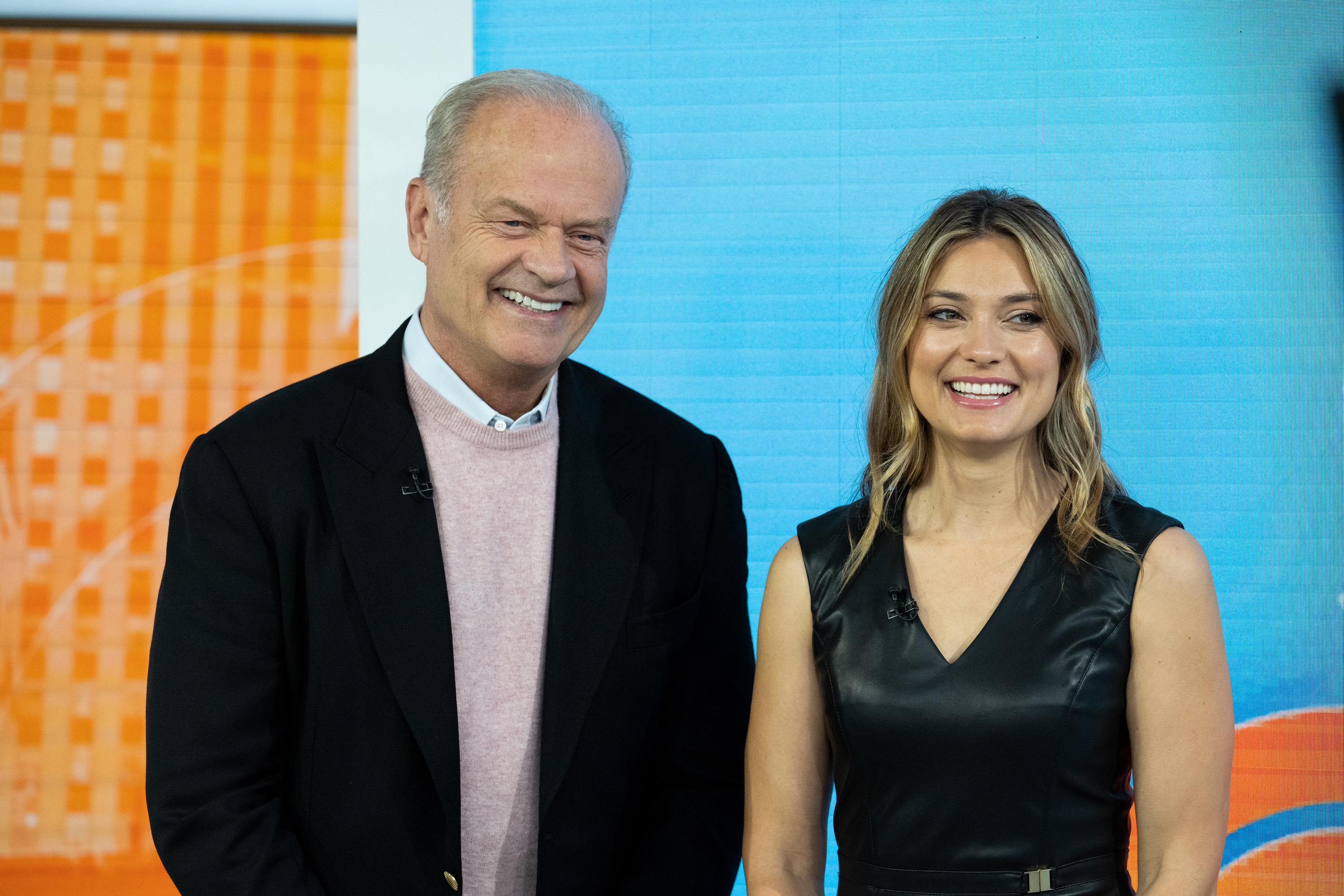 Kelsey and Spencer Grammer on "Today" on November 11, 2022 | Source: Getty Images