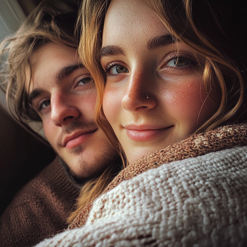 A happy young couple | Source: No source