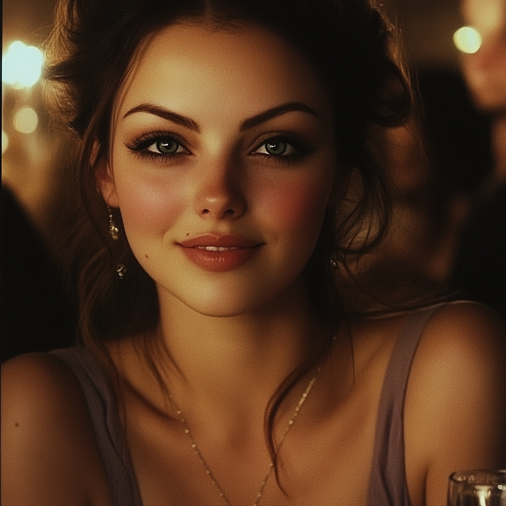 A woman smiling at a party | Source: No source