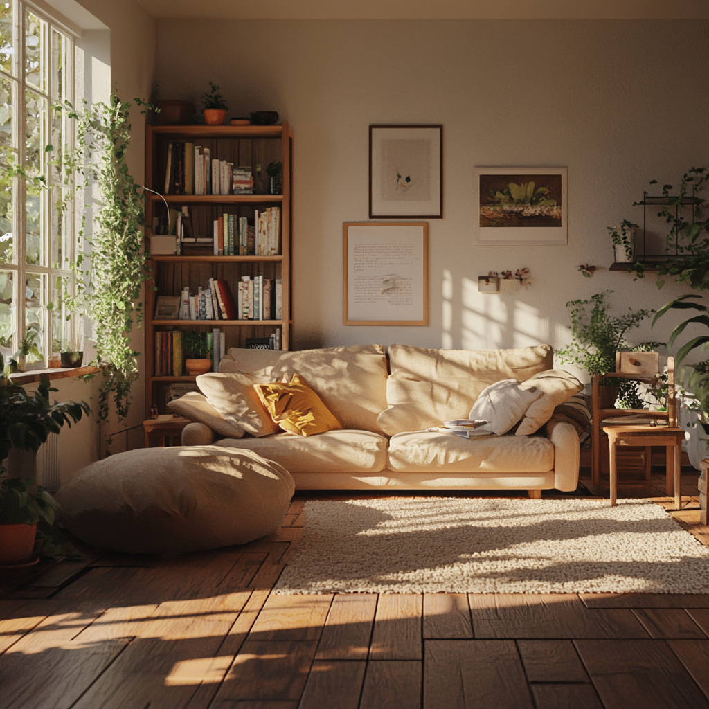 A modest living room | Source: No source