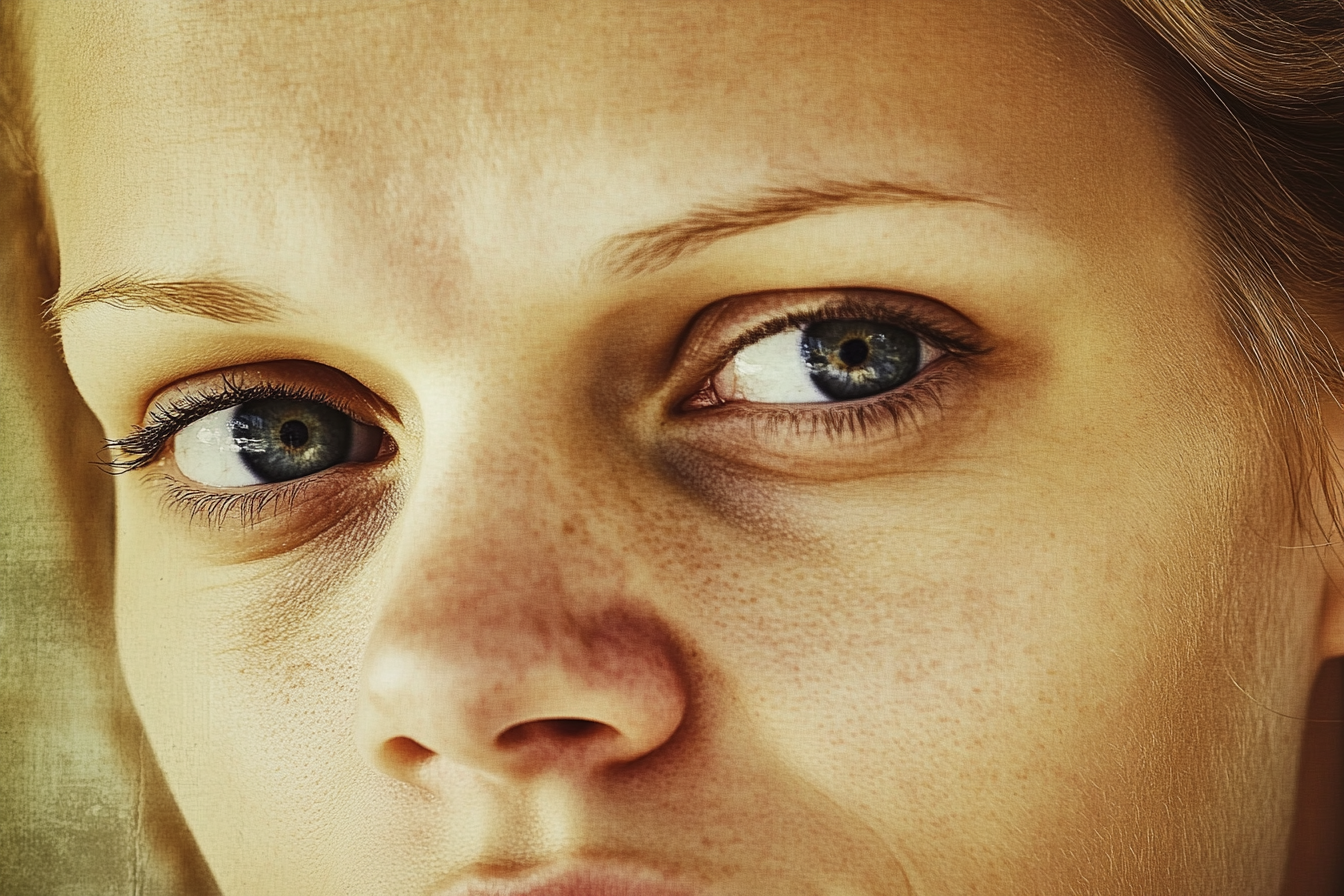 Close up of a woman with a confident look in her eyes | Source: No source
