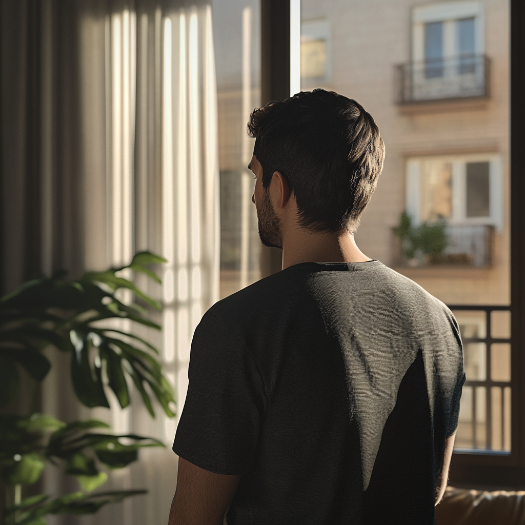 A man standing in his house | Source: no source