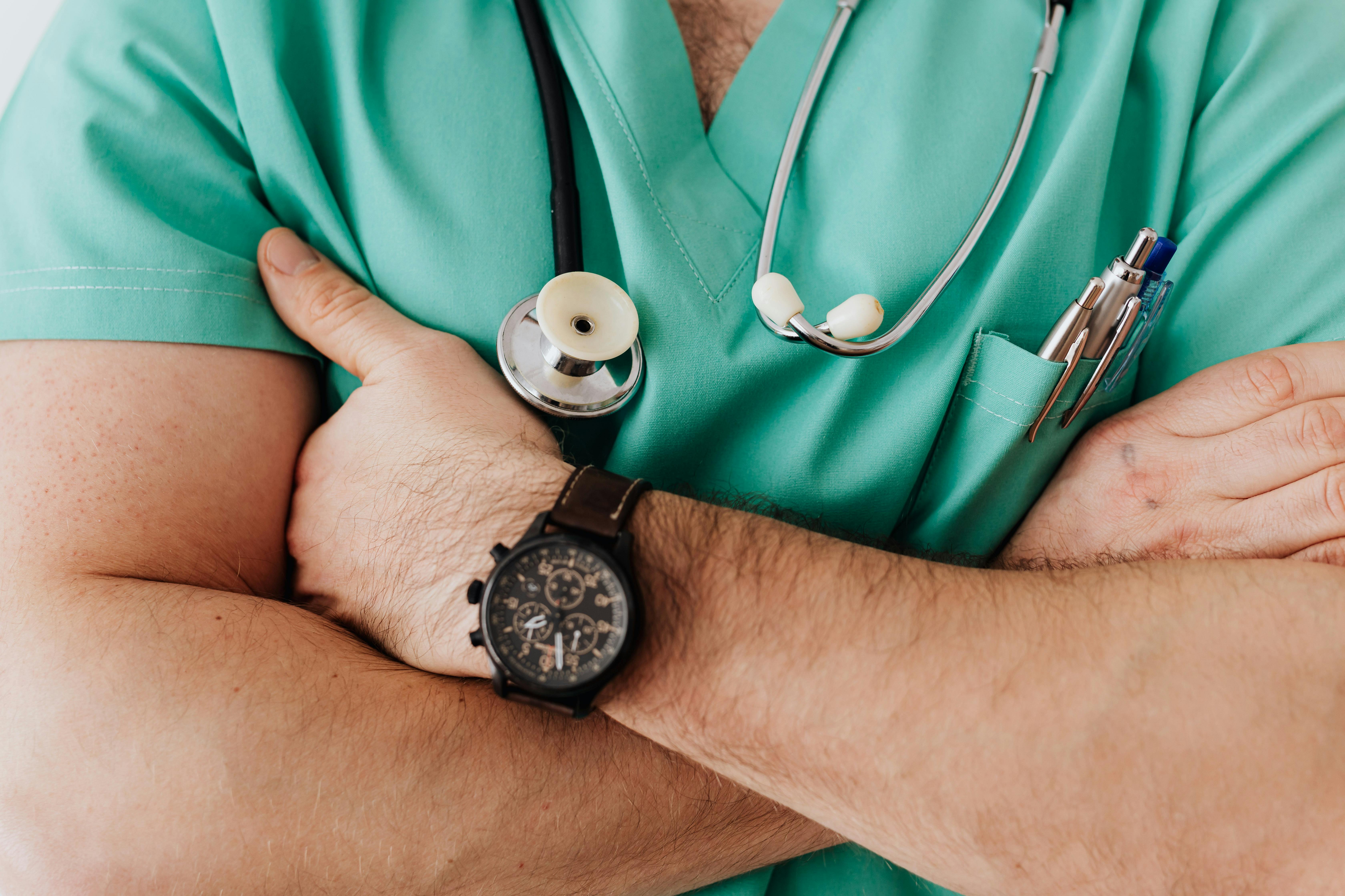 Doctor with stethoscope | Source: Pexels