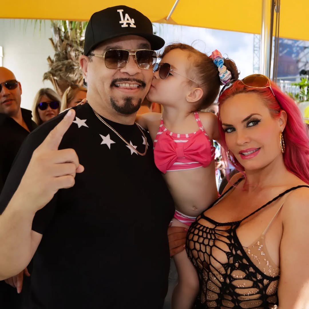 Ice-T and Coco Austin with their daughter from a post dated February 14, 2024. | Source: Instagram/babychanelnicole