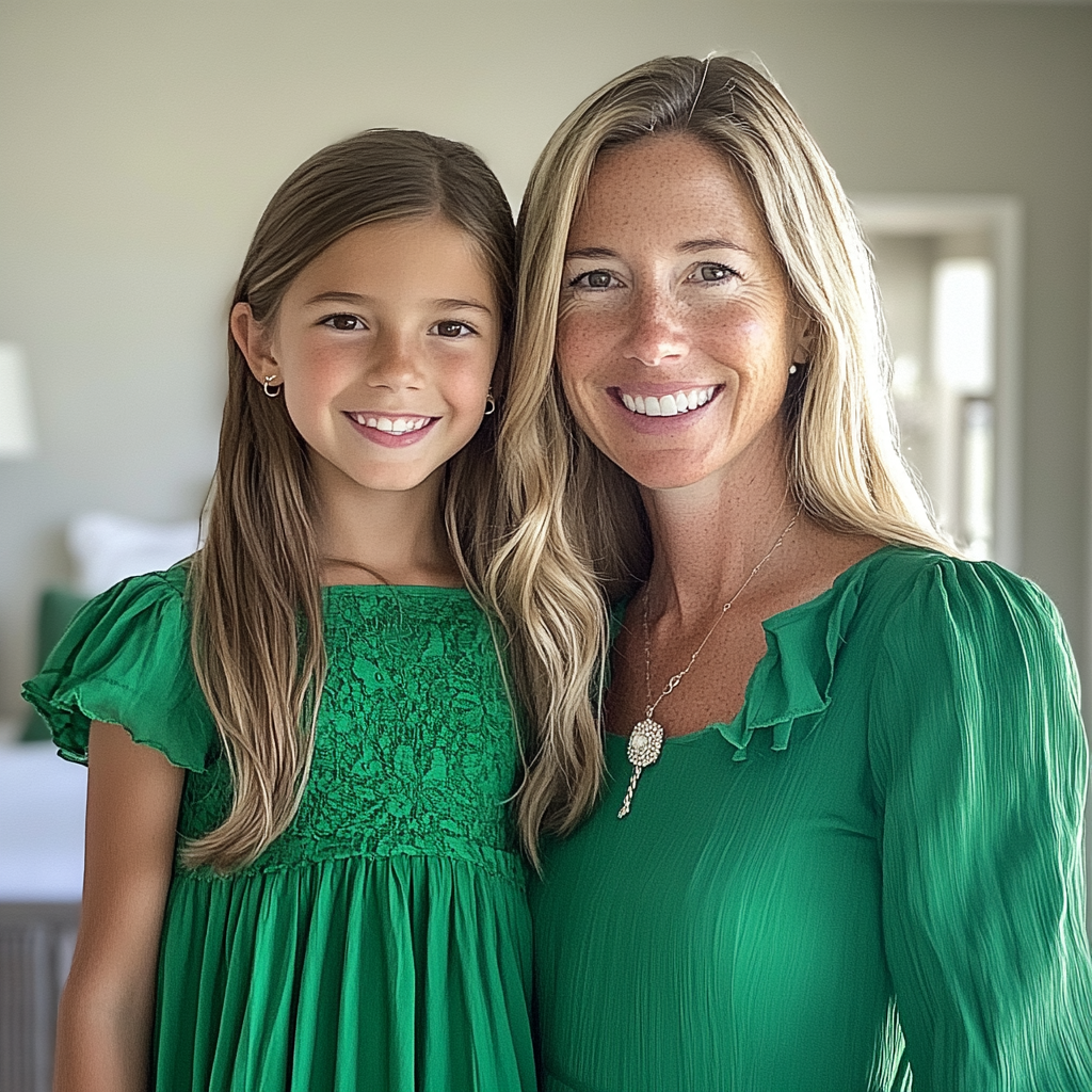 A smiling mother and daughter duo | Source: No source