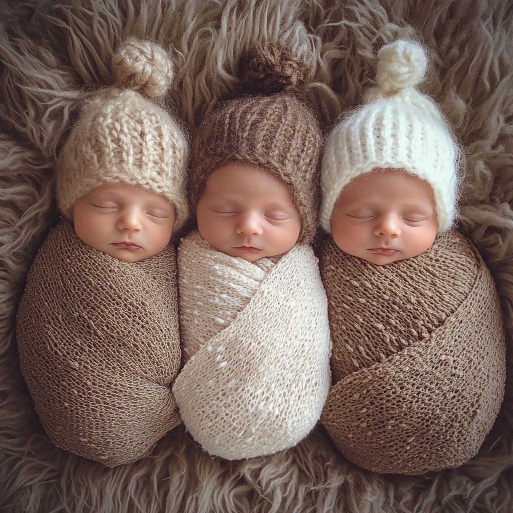 Newborn triplets | Source: No source