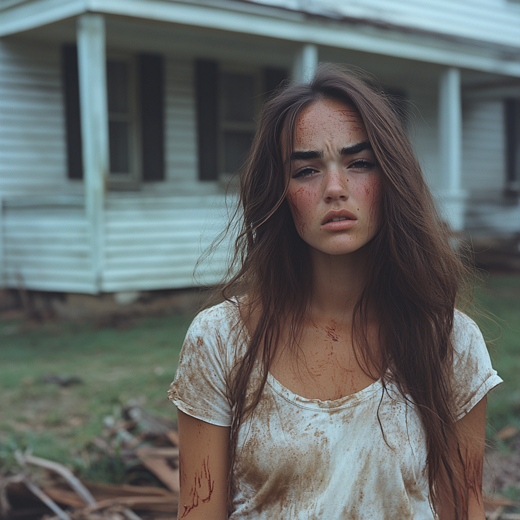 A devastated woman | Source: No source