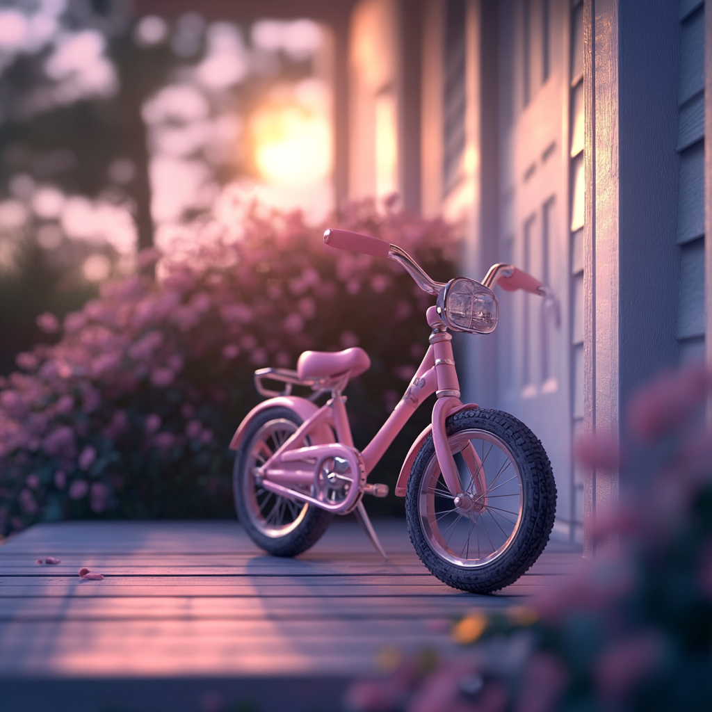 A bicycle on the porch | Source: no source
