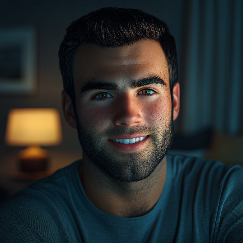 A man smiling | Source: no source
