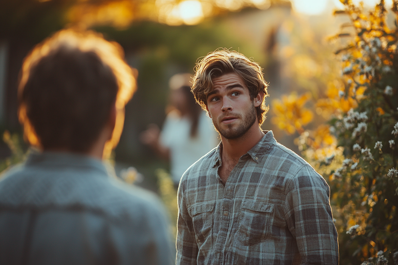 A disappointed man talking to his best friend | Source:  No source
