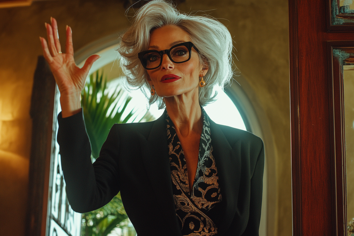 A woman gesturing dismissively | Source: no source