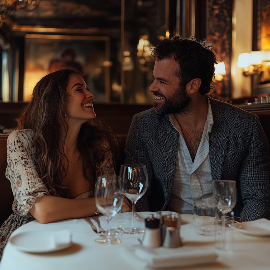 Man and woman sharing a happy moment | Source: No source