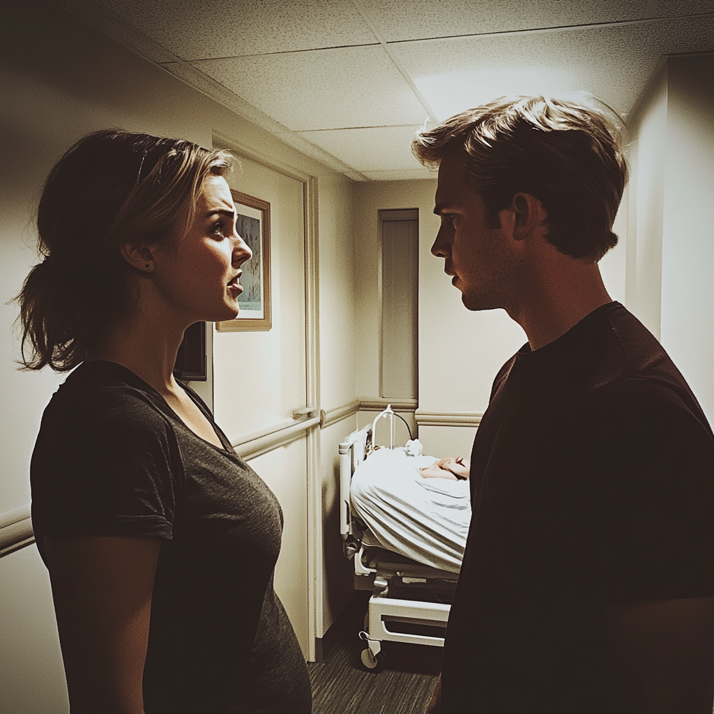 An angry woman talking to her husband | Source: No source