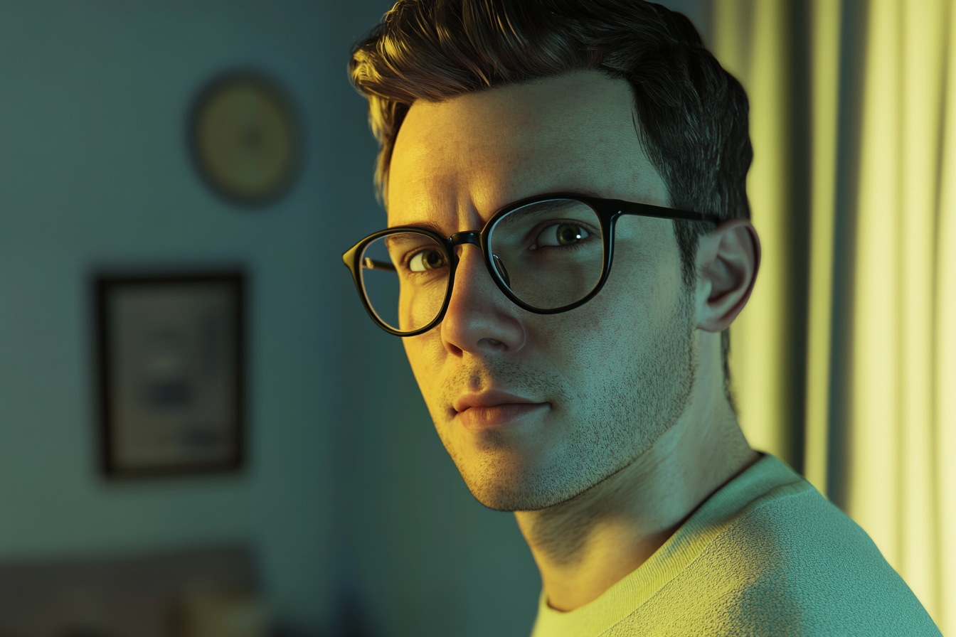 A man standing in his living room | Source: No source
