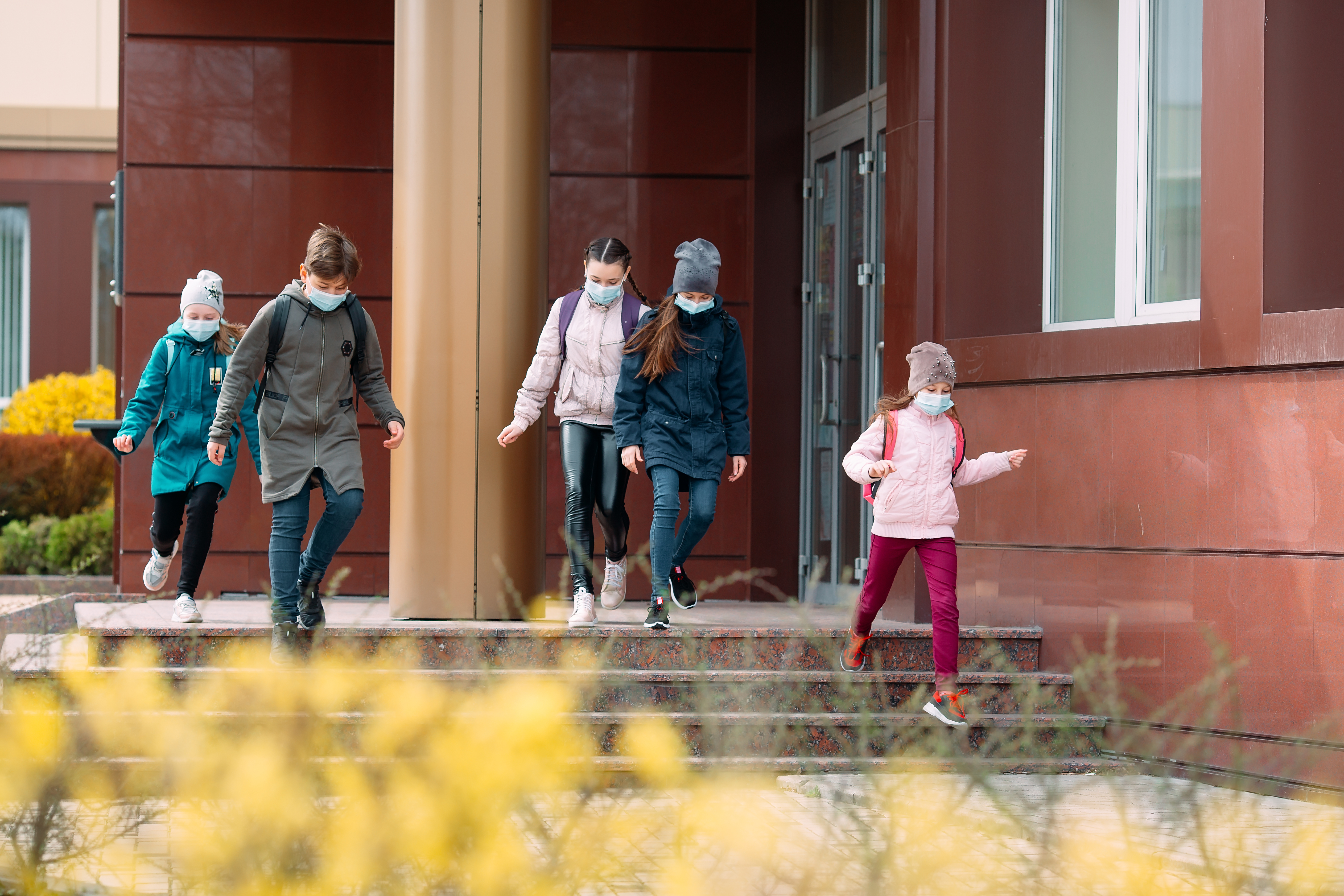 Kids leave school after classes | Source: Shutterstock