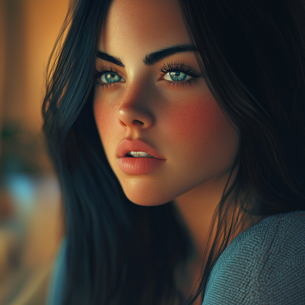 Portrait of an emotional woman | Source: no source