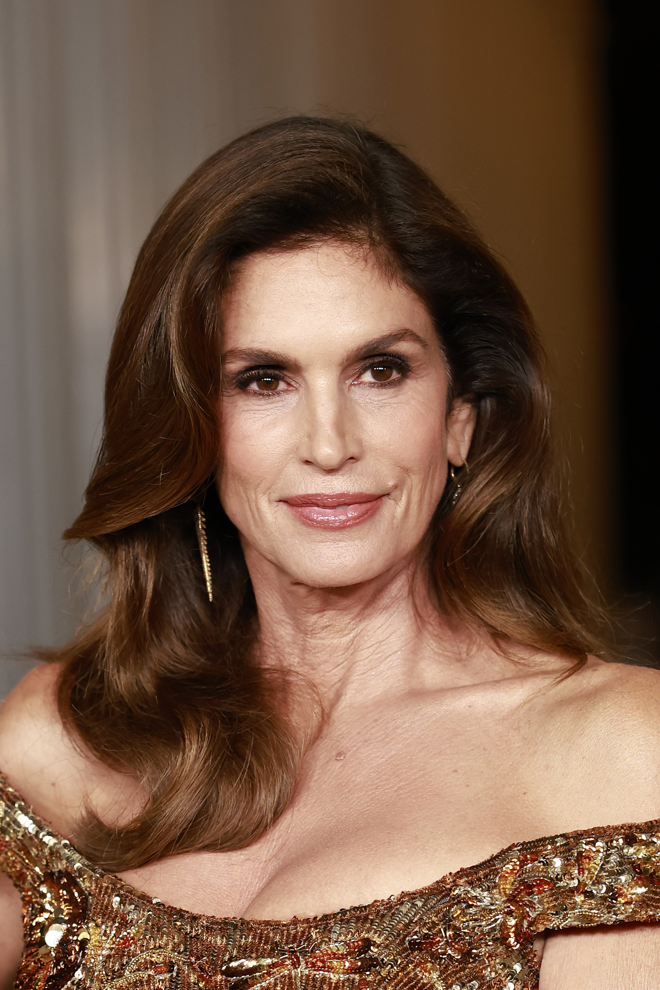 Cindy Crawford attends the 2025 LACMA Art+Film Gala at Los Angeles County Museum of Art on November 1 in Los Angeles, California. | Source: Getty Images