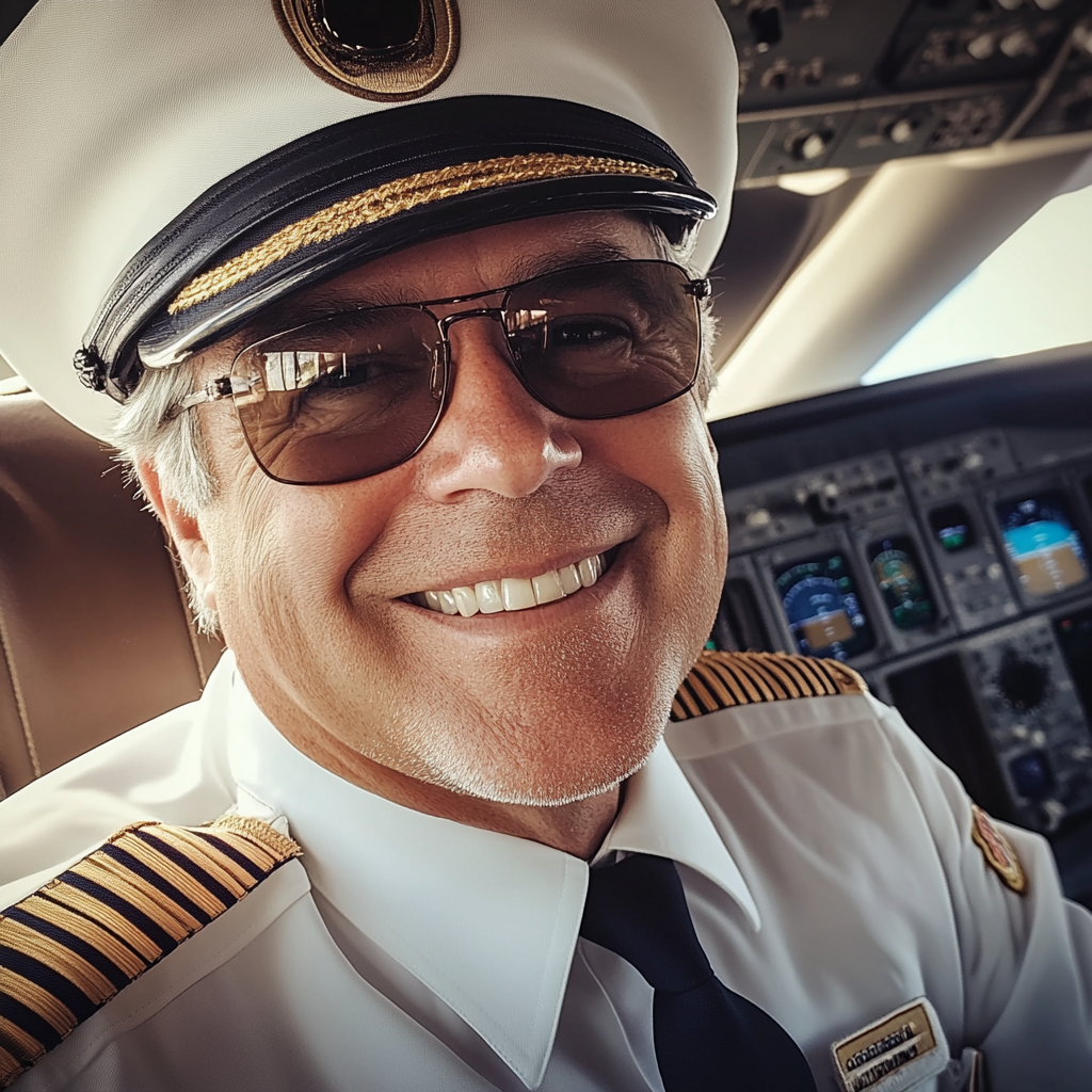 A close up of a captain | Source: No source