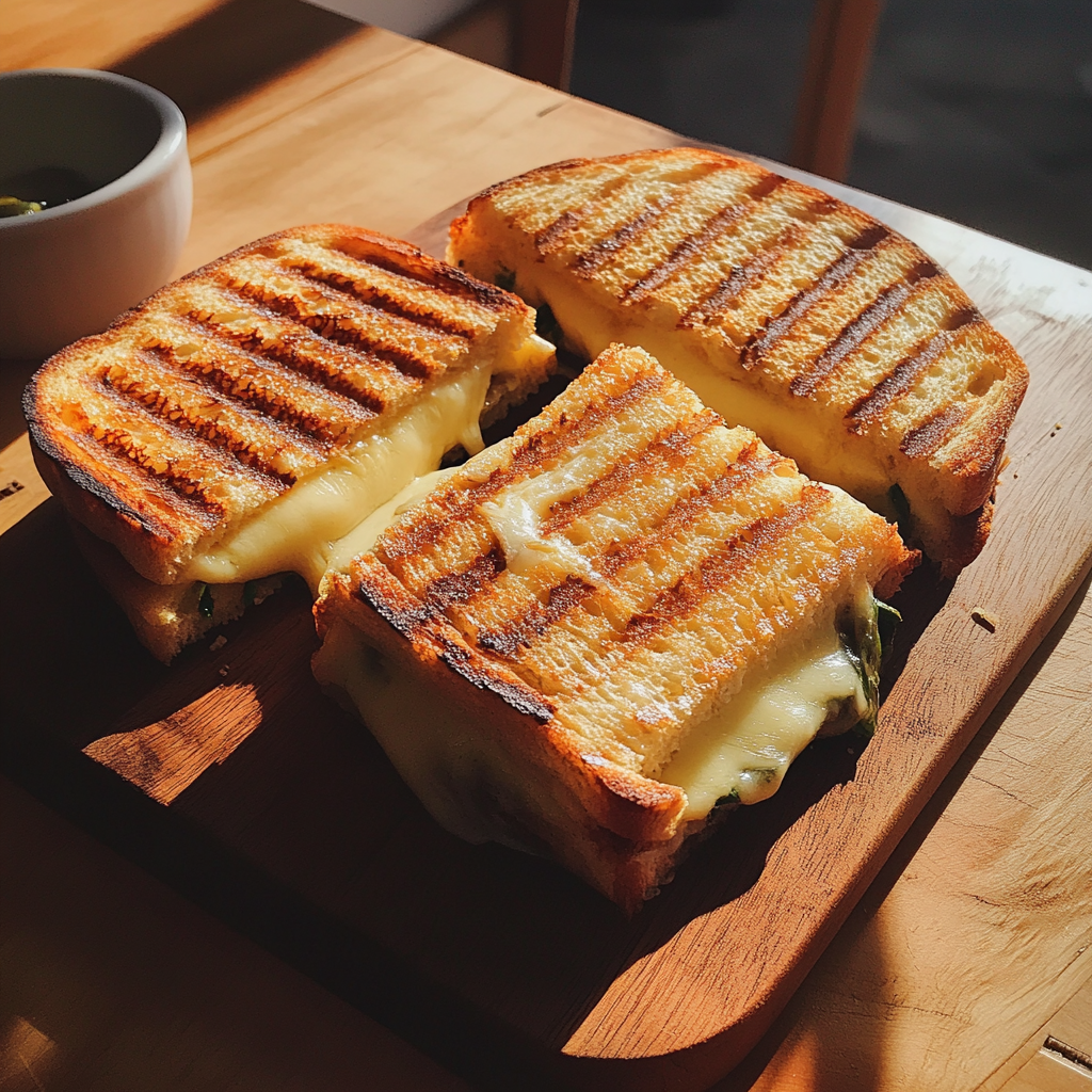 Grilled cheese sandwiches | Source: No source