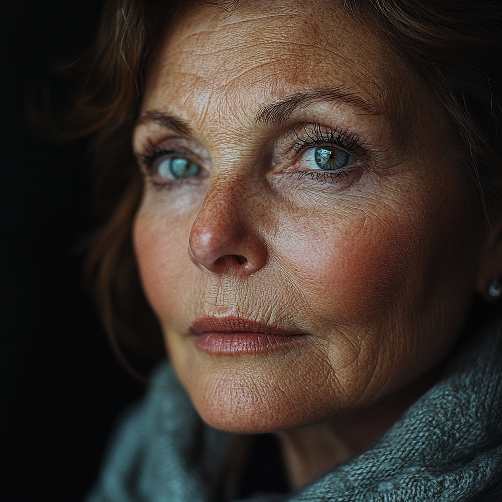 A mean-looking woman | Source: No source