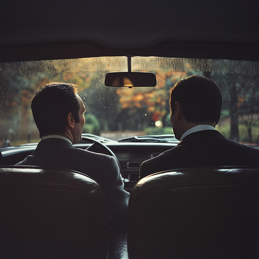 A man talking to his driver | Source: No source