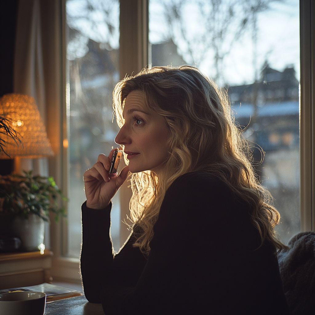A rude woman on the phone | Source: No source