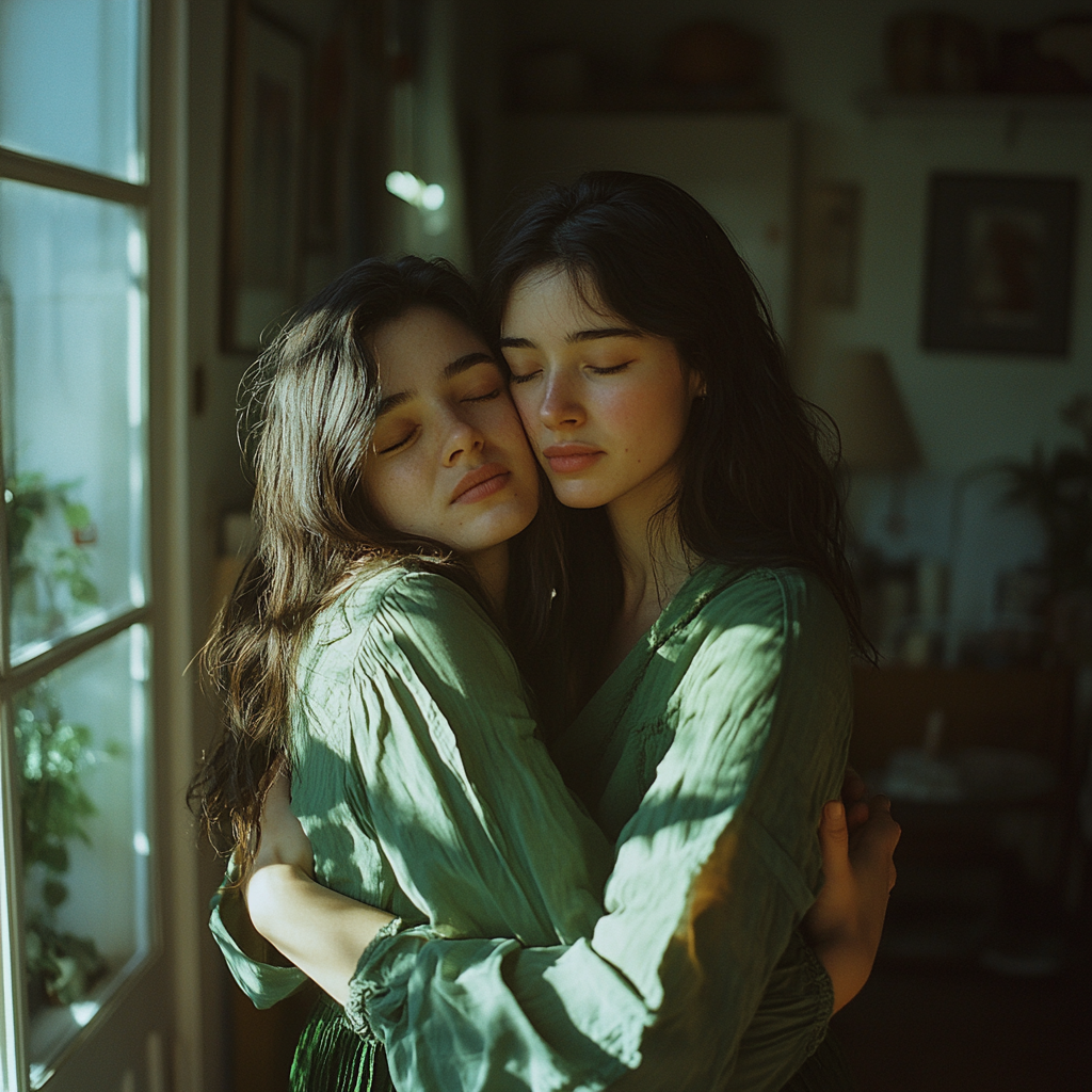 A woman comforting her friend | Source: No source