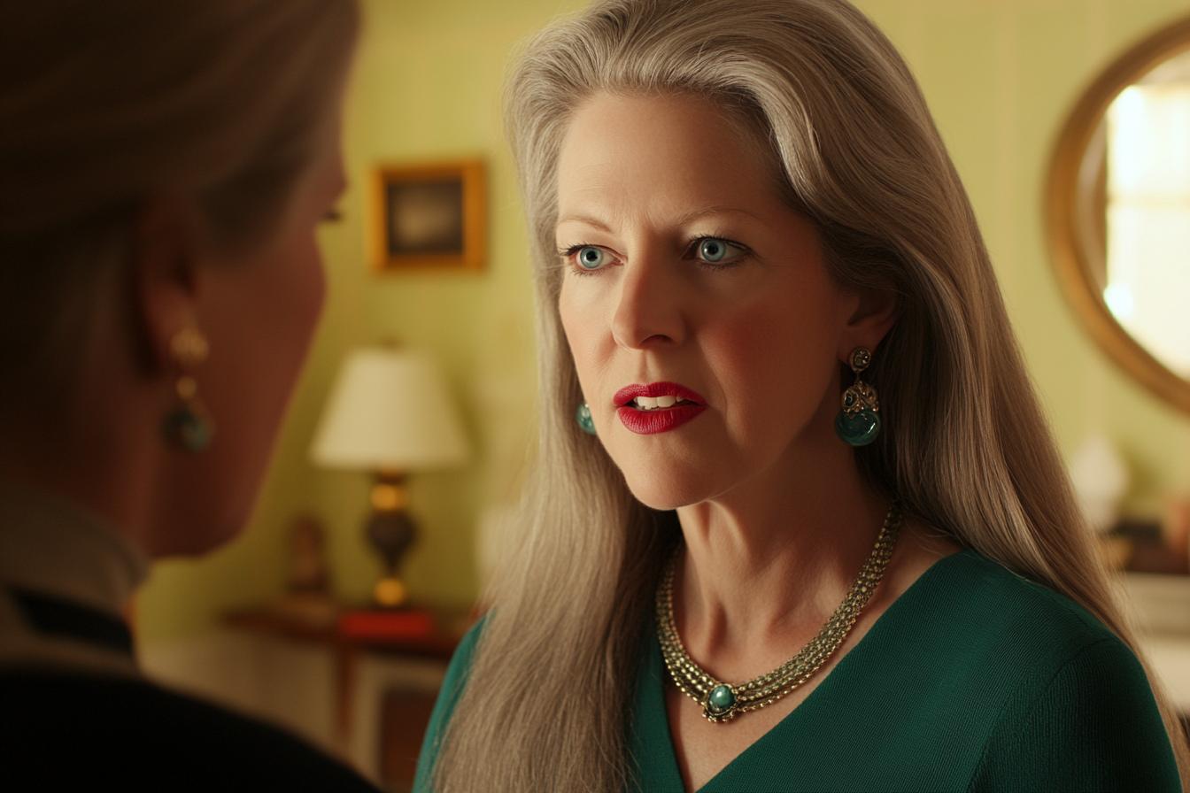 A woman talking to her sister-in-law | Source: No source