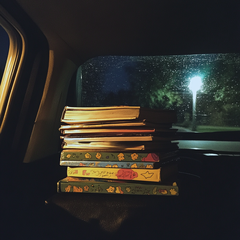 A stack of children's books | Source: No source