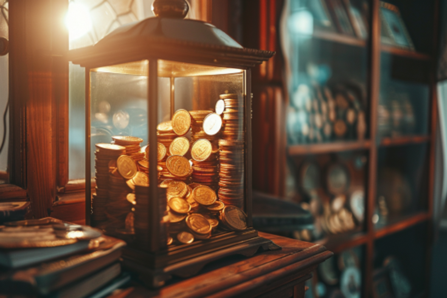 Iris retrieves Paul's beloved antique coin collection | Source: No source