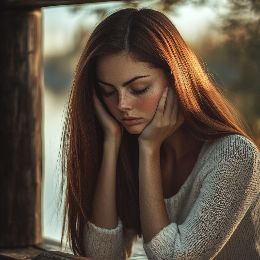 A depressed woman | Source: No source