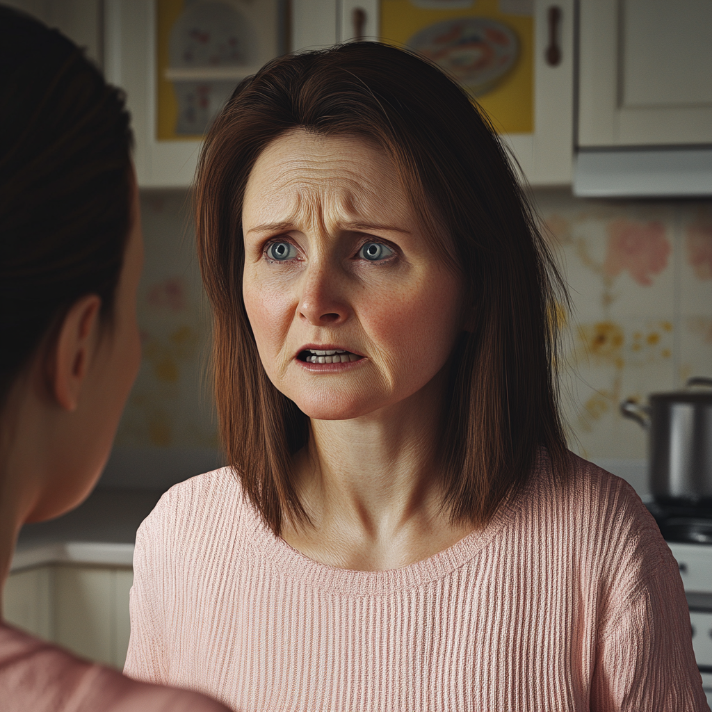 An angry woman talking to her son's fiancé | Source: no source