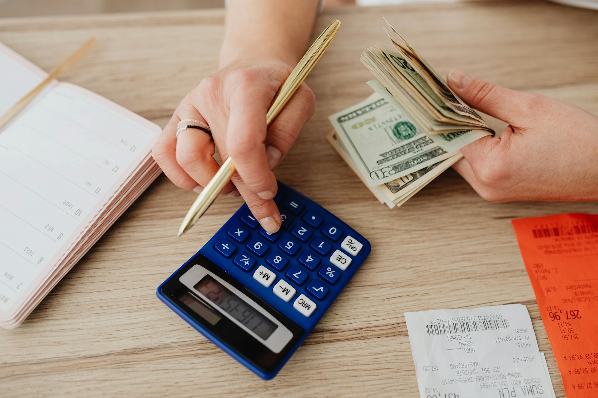 A woman checking the budget | Source: Pexels