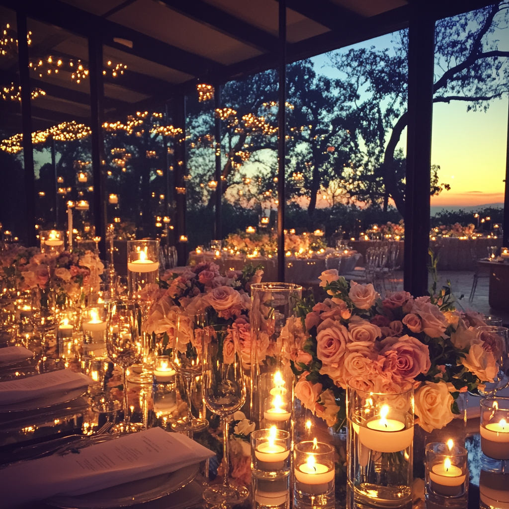 A beautiful vineyard wedding setting | Source: No source