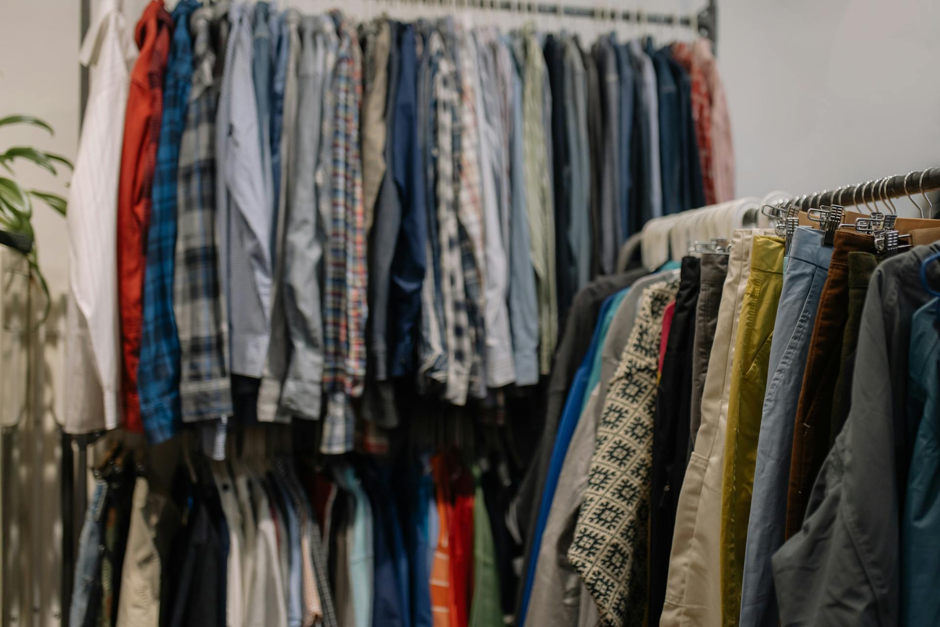 Clothes on hangers | Source: Pexels