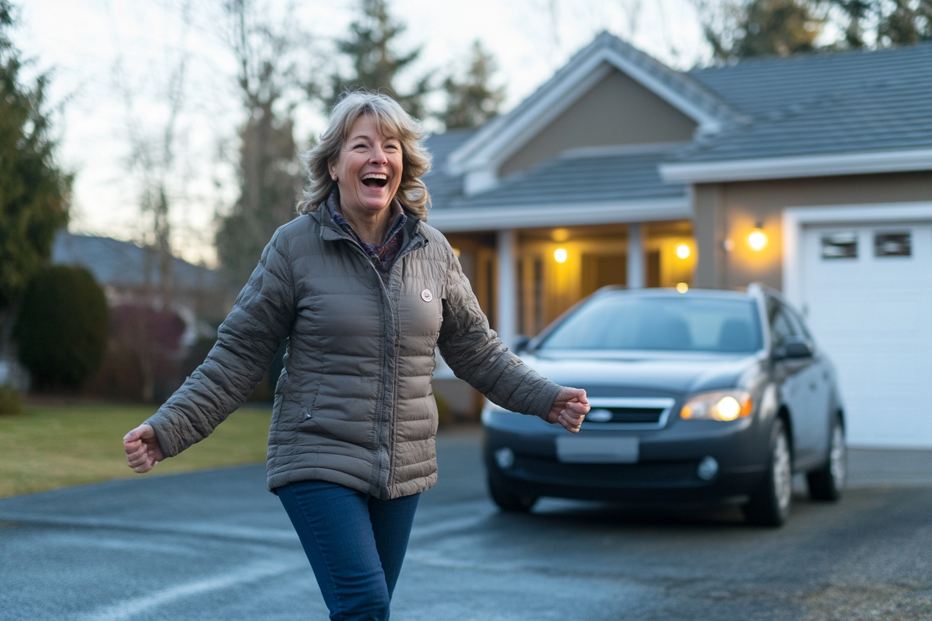 An excited woman | Source: No source