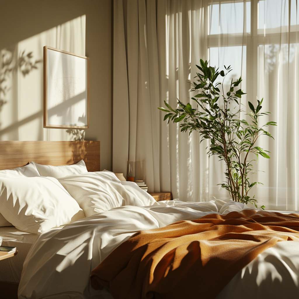 A bed near window | Source: No source