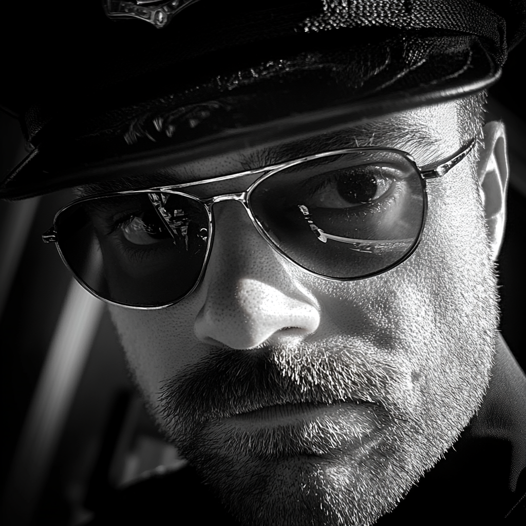 Curious male police officer | Source: No source
