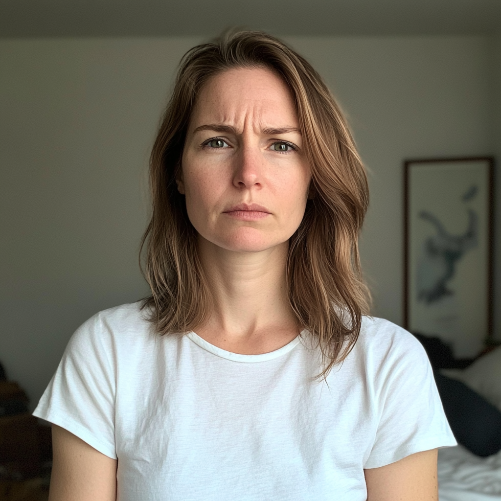 A frowning woman | Source: No source