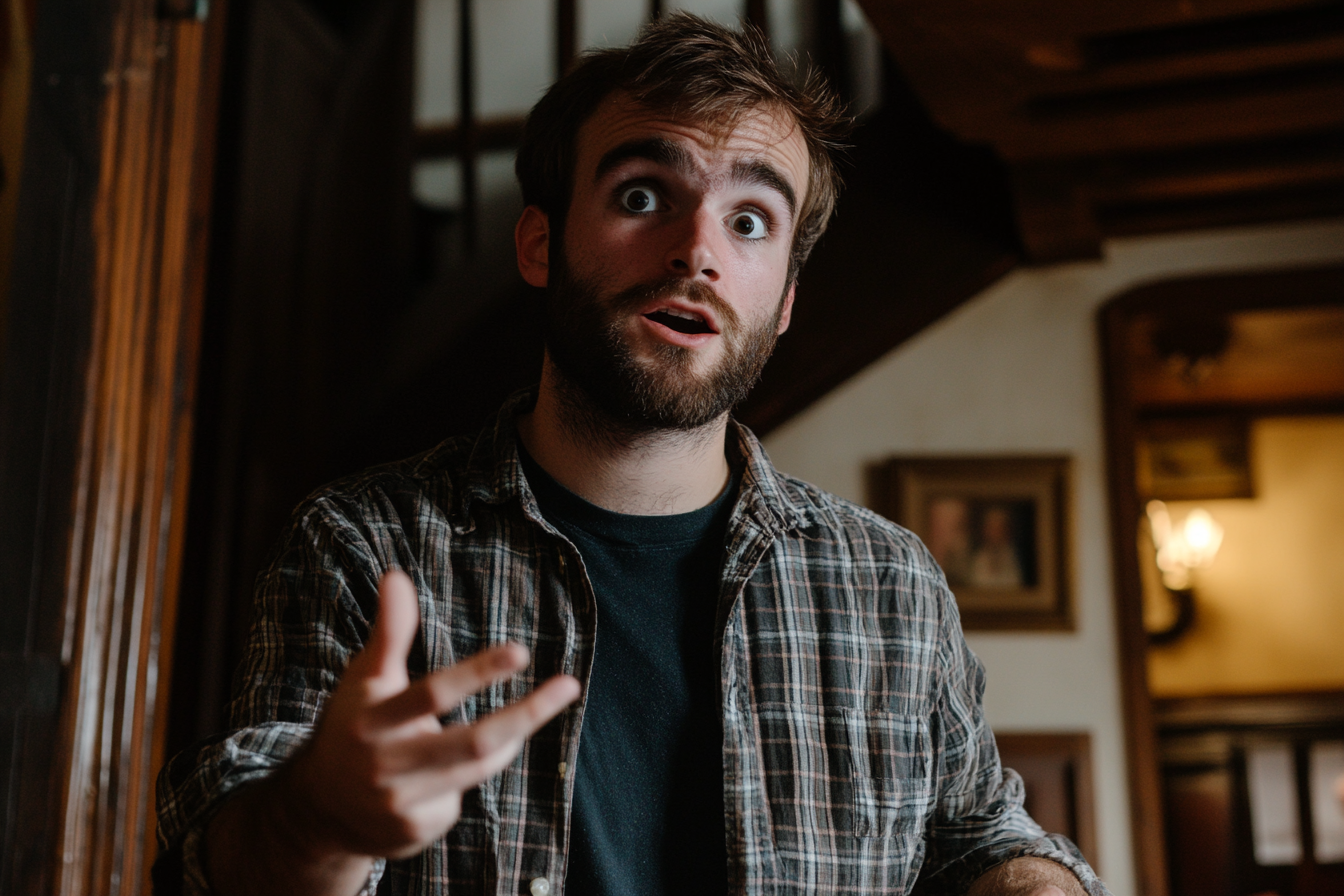 A shocked man | Source: no source