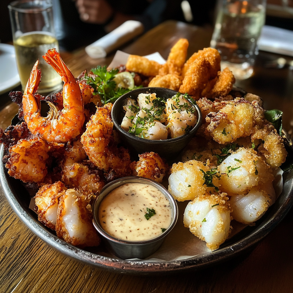 A seafood platter | Source: no source