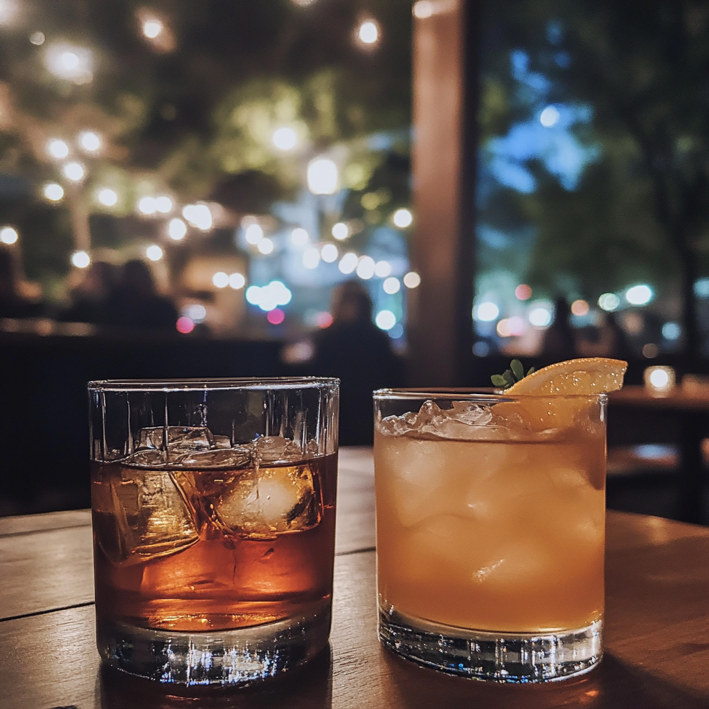 Two drinks on a table | Source: no source
