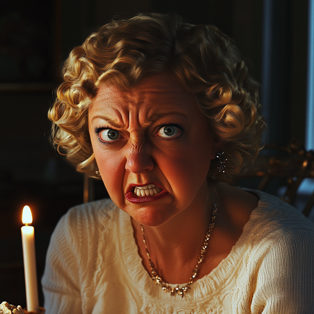 A furious woman | Source: No source